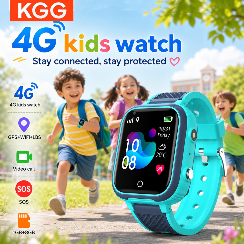 Smartwatch Watches For Kids With Gps - ساعة ذكية للأطفال بتقنية 4G مع