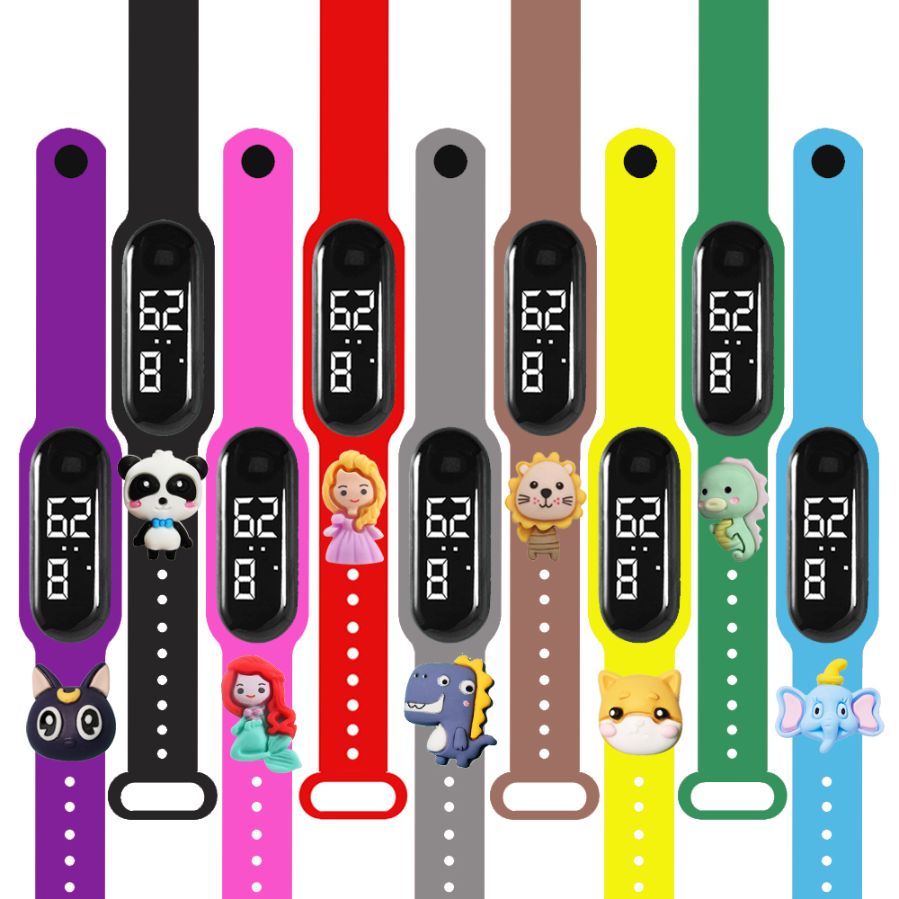 Smartwatch Digital Watches For Kid Girl - ساعة ذكية متعددة الألوان للأطفال، ساعة