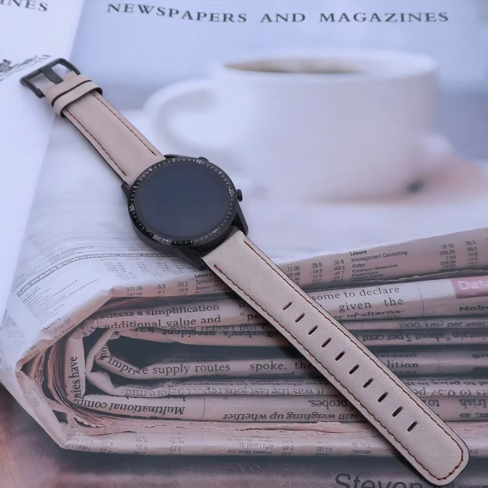 Smartwatch Vintage Watches For Women - حزام جلدي عتيق بعرض 20 مم