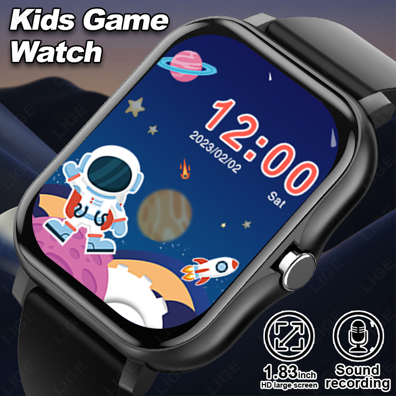 Smartwatch Digital Watches For Kid Girl - LIGE 2025 Audiobook الأطفال Smartwatch موضة