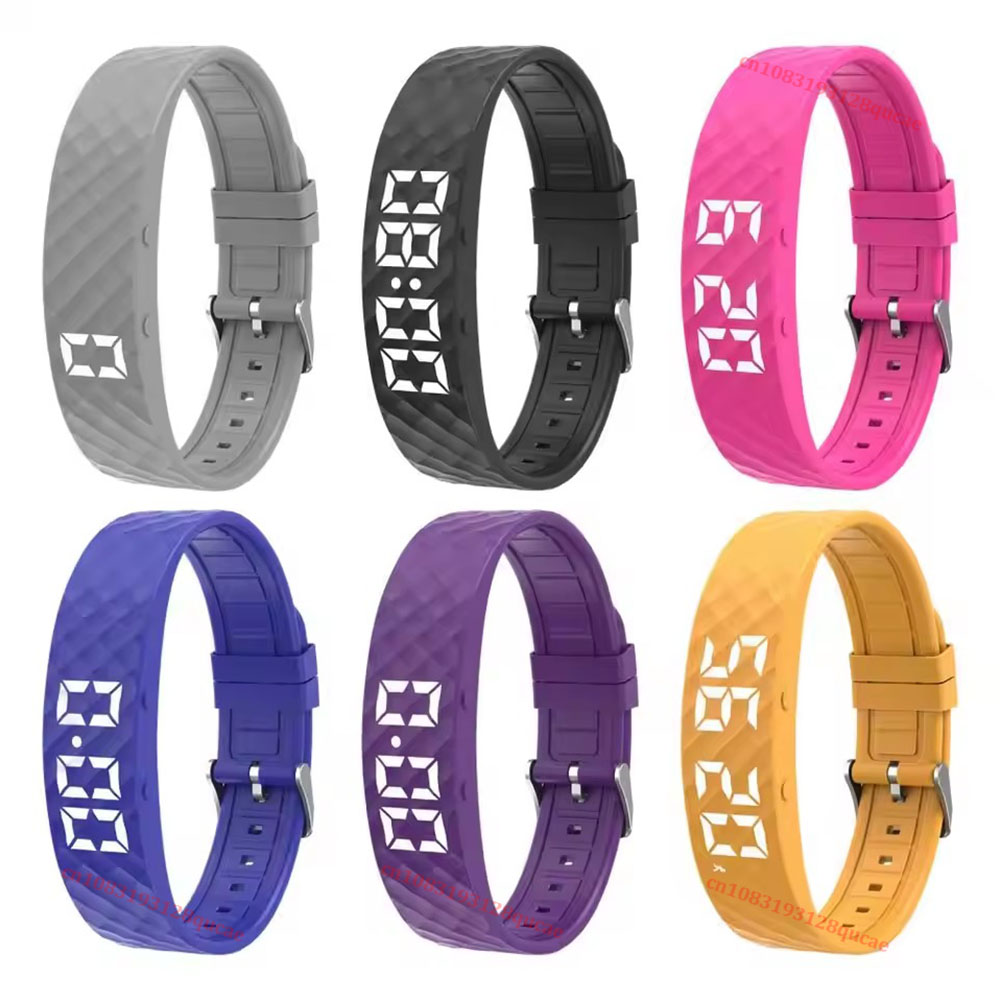 Smartwatch Watches For Girls - ساعة منبه بالاهتزاز للنوم العميق، سوار