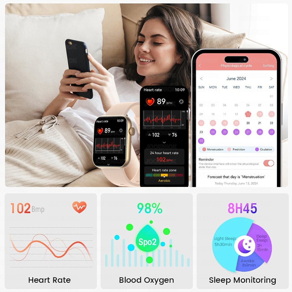 ساعة ذكية جديدة 2025 للنساء مع - مراجعة Smartwatch Watches For Women With Gps وسعره