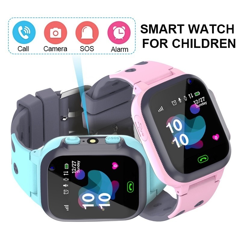 ساعة ذكية للأطفال مقاومة للماء - مراجعة Smartwatch Digital Watches For Kid Girl وسعره