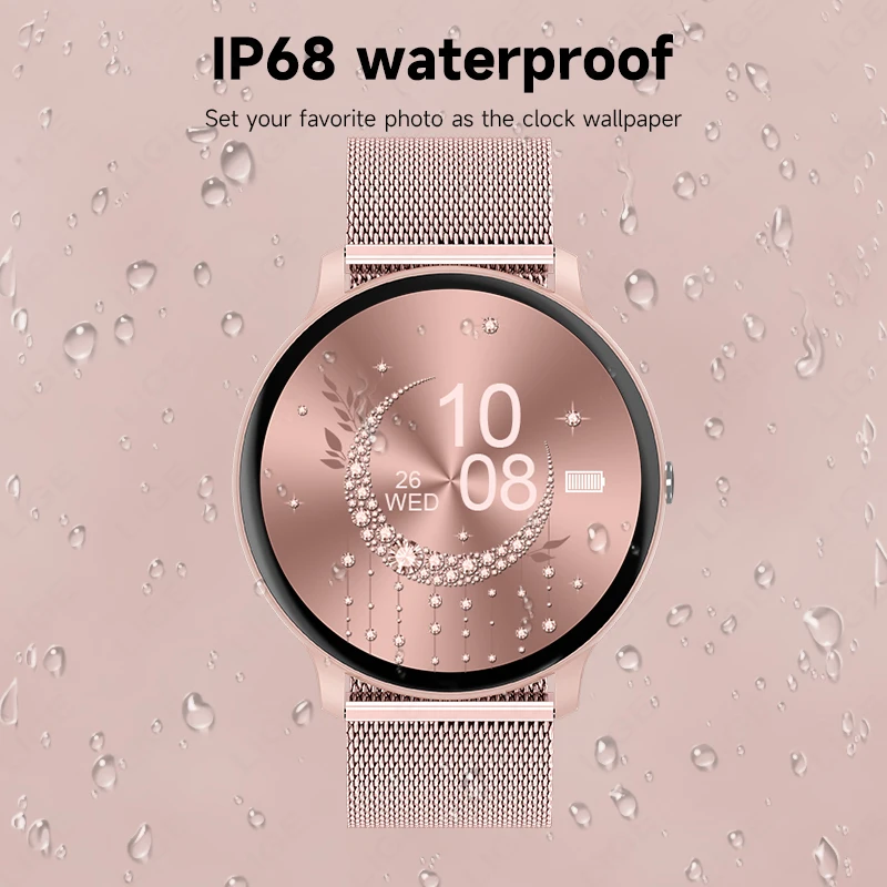 ساعة ذكية LIGE مع خاصية الاتصا - مراجعة Watches Ladies Smartwatch وسعره