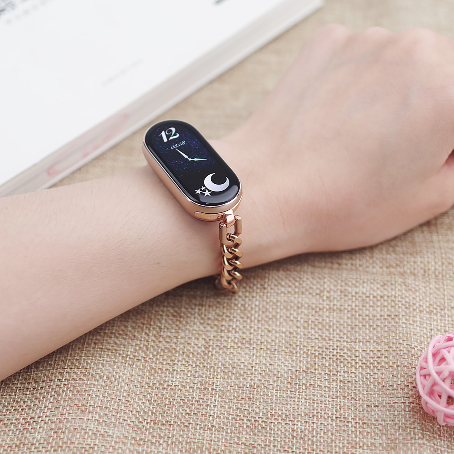 حزام سلسلة لساعة Mi Band 11، م - مراجعة Watches Ladies Smartwatch وسعره