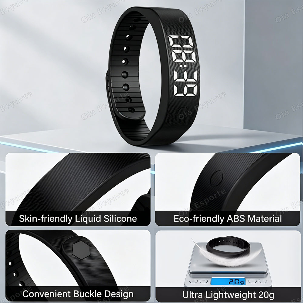ساعة منبه بالاهتزاز للنوم العم - مراجعة Smartwatch Watches For Girls وسعره