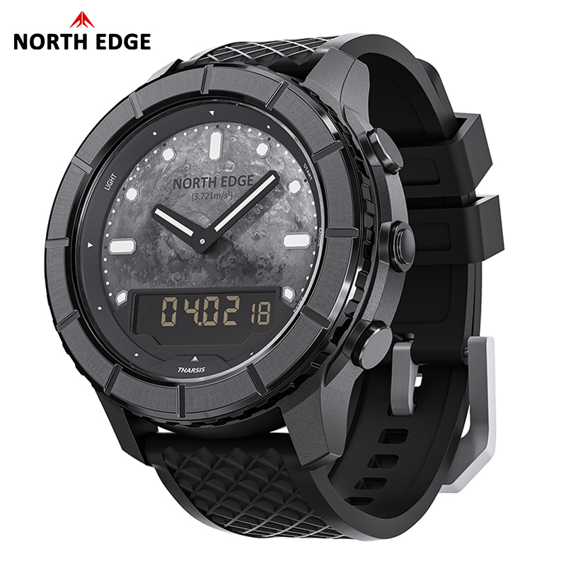 ساعة NORTH EDGE 2026 THARSIS ل - مراجعة Altimeter Compass Watch وسعره