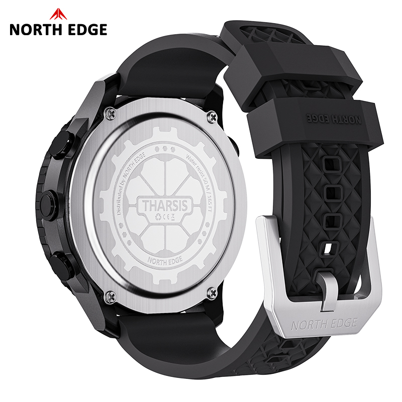 ساعة NORTH EDGE 2026 THARSIS ل - مراجعة Altimeter Compass Watch وسعره